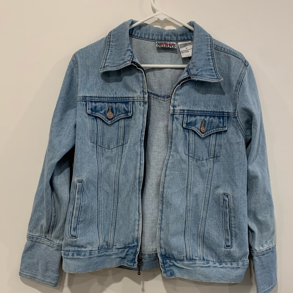 Vintage Bill Blass Jean Jacket Size M - Picture 2 of 9